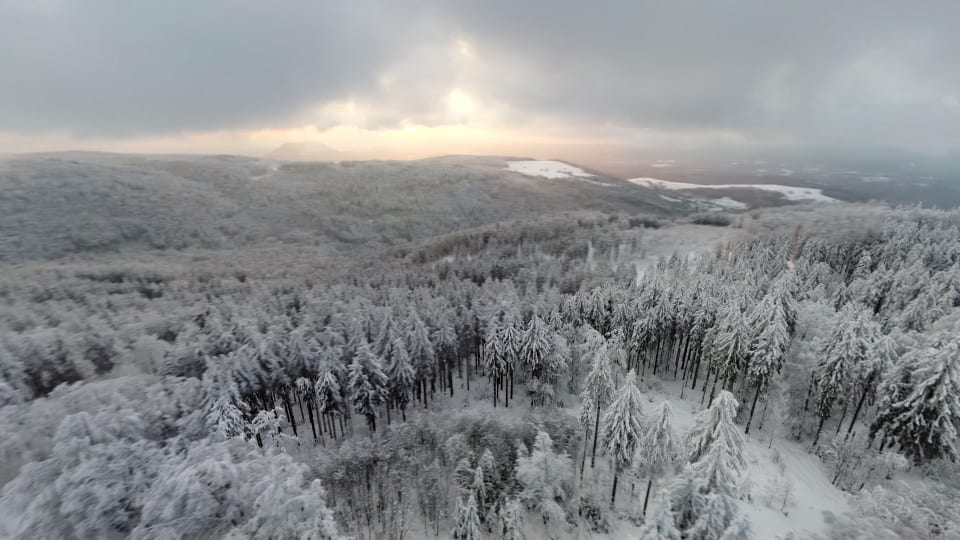 Aperçu de Le Champs du Feu sous la neige