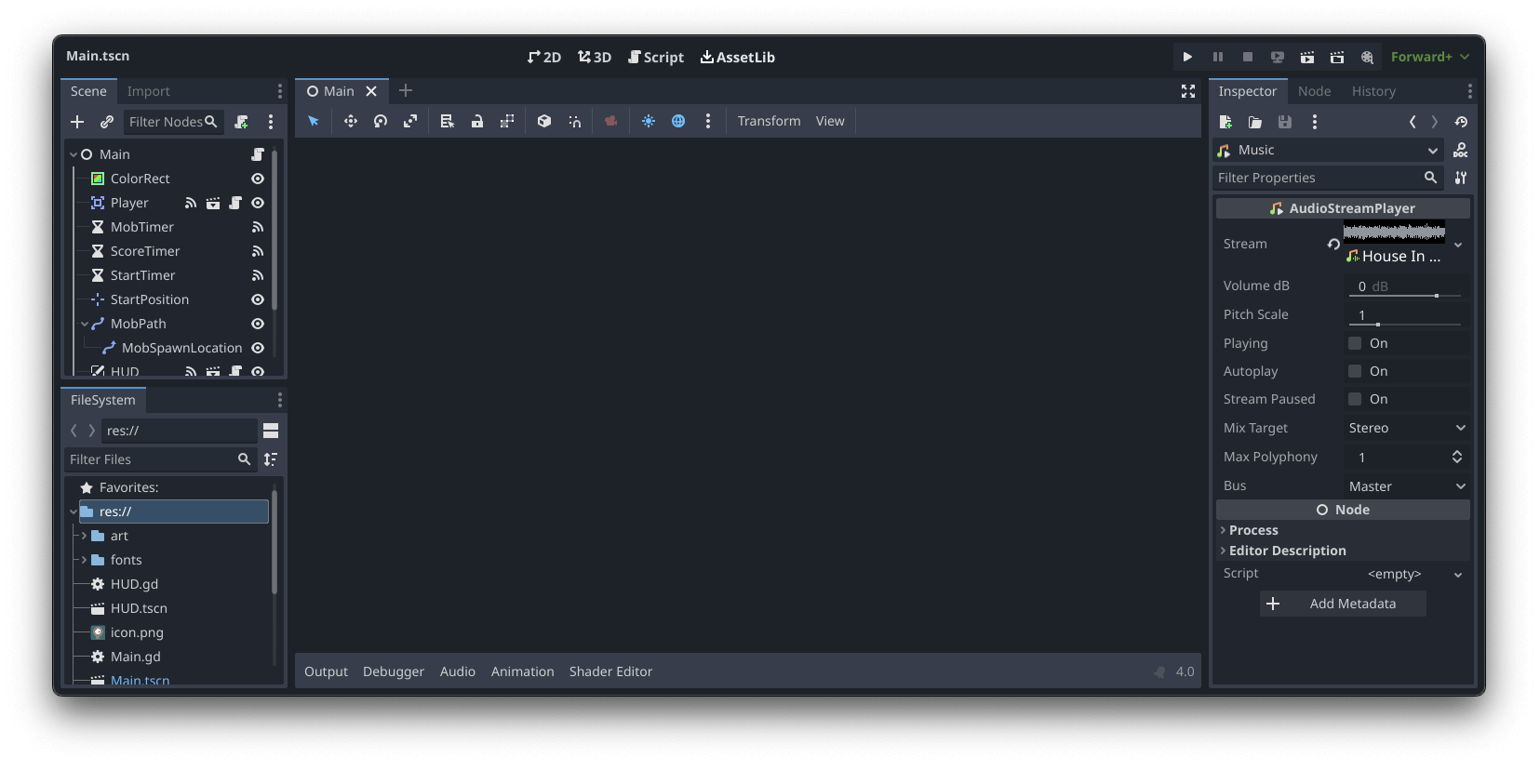 Godot Engine Editor