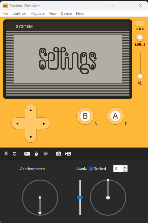 PlayDate Emulator